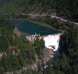aberfeildie dam Hydro power