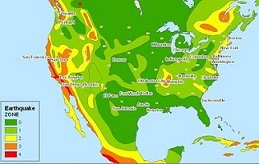 Earthquake Zones
